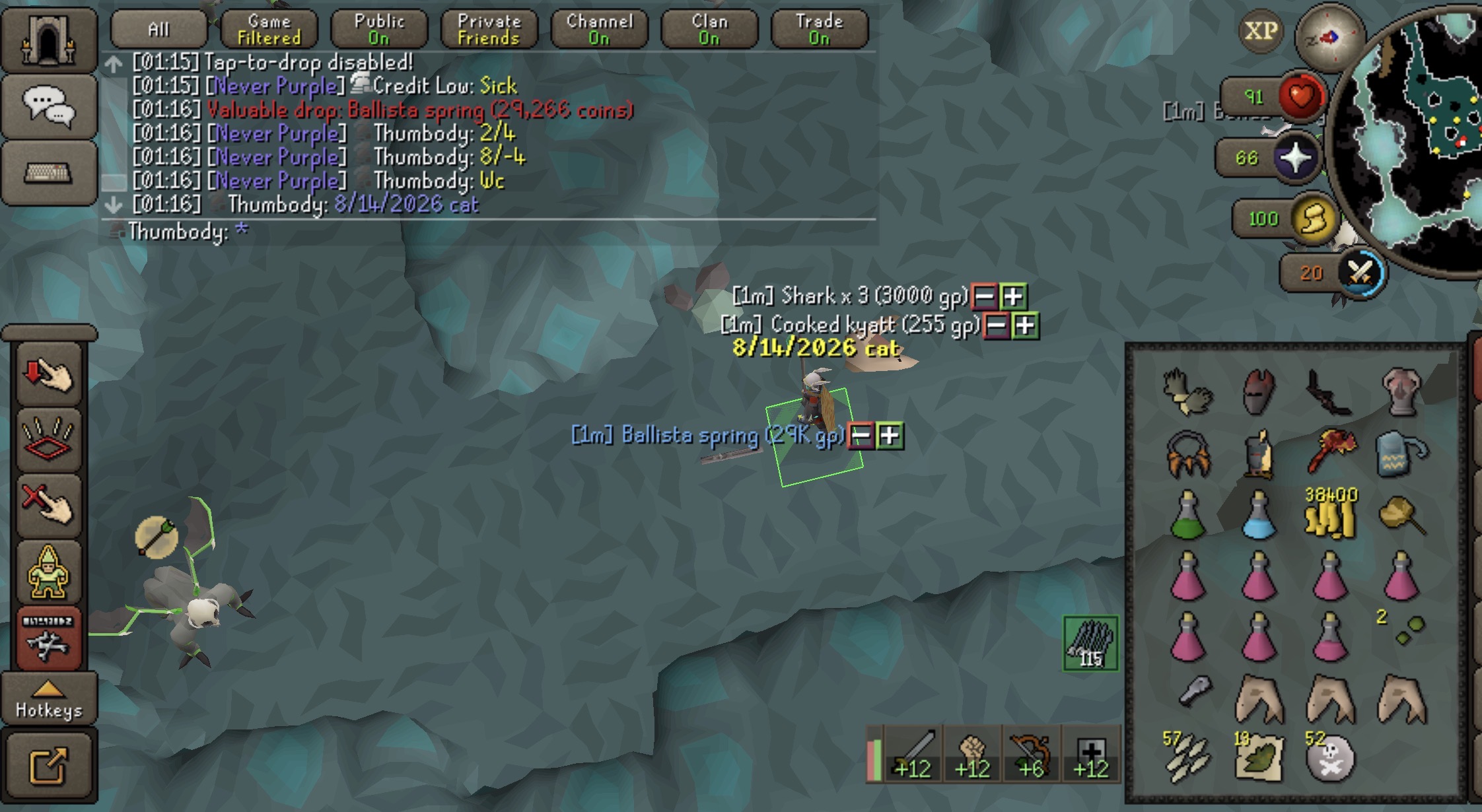 Thumbody's Demonic Gorilla Uniques drop