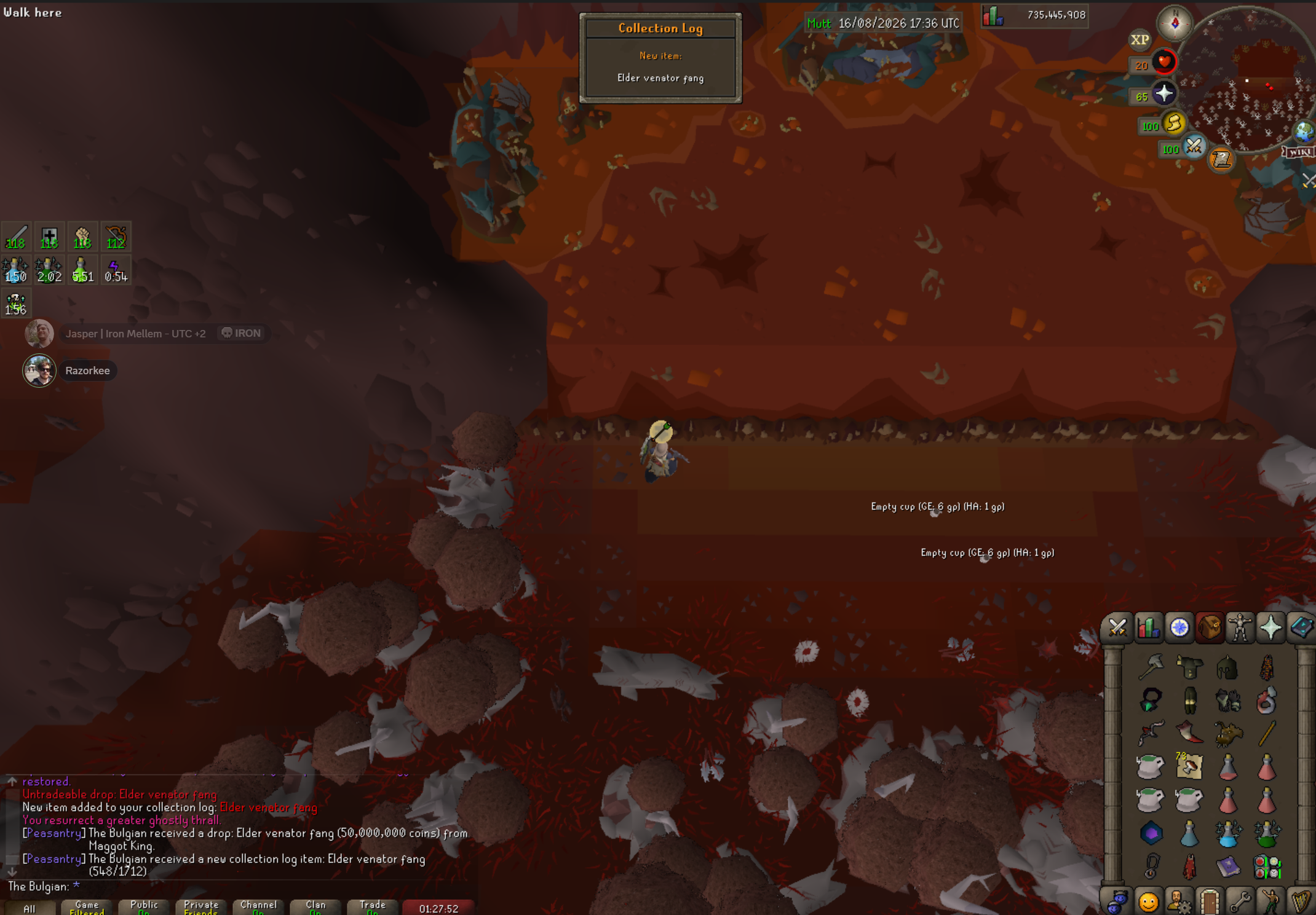 The Bulgian's Maggot King drop