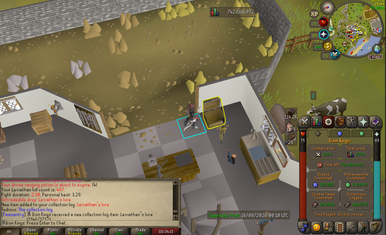 Iron Kngs's DT2 Uniques drop