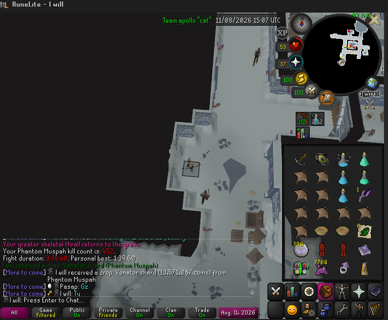 L Will's Venator Shard drop