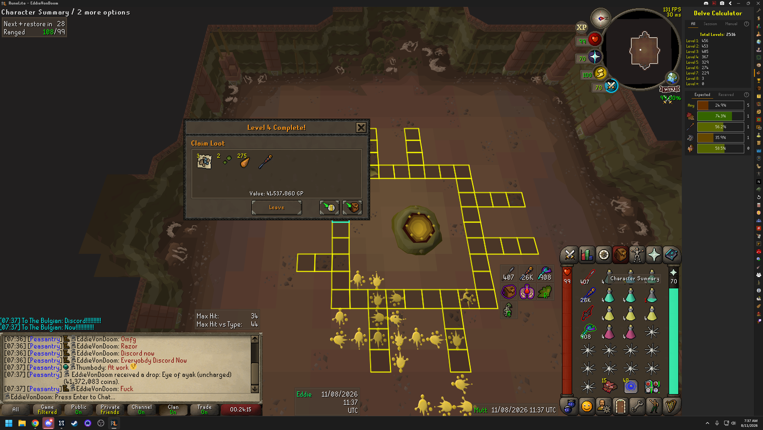 EddieVonDoom's Doom of Mokhaiotl drop