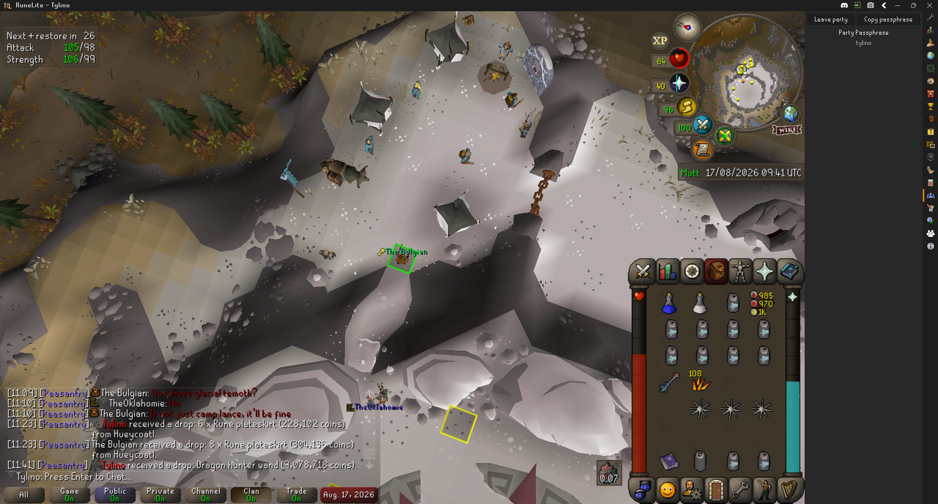Tylino's Dragon Hunter Wand drop
