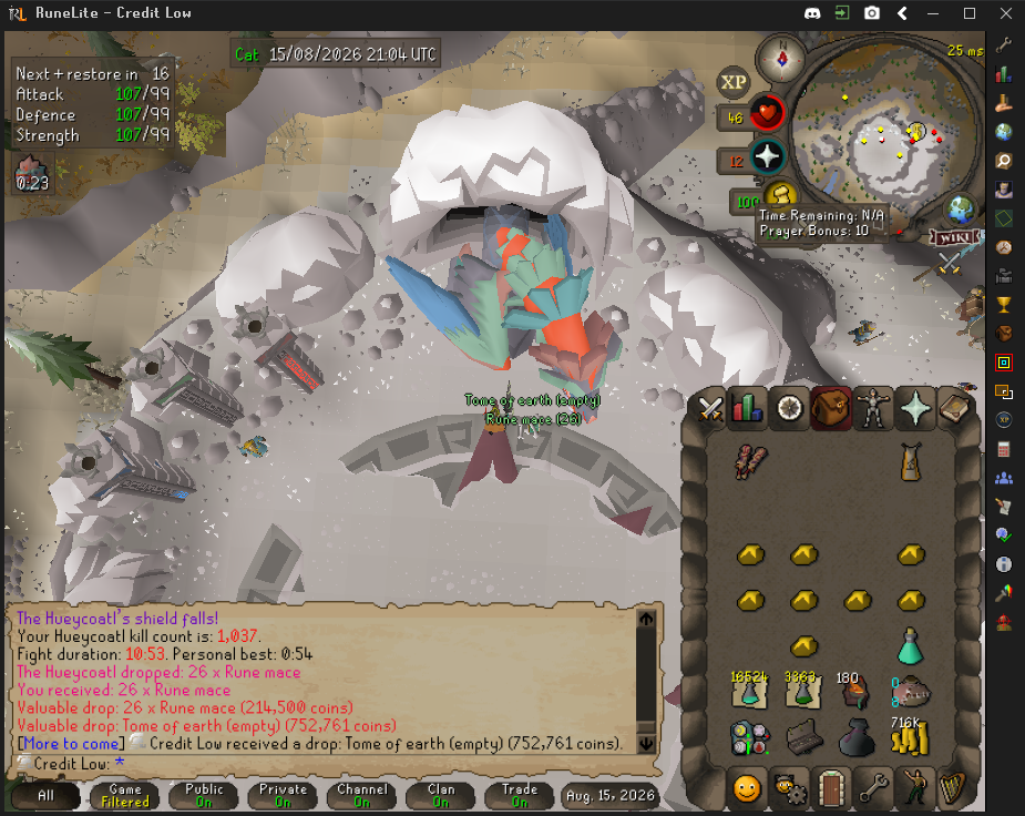 Credit Low's Any Tome drop