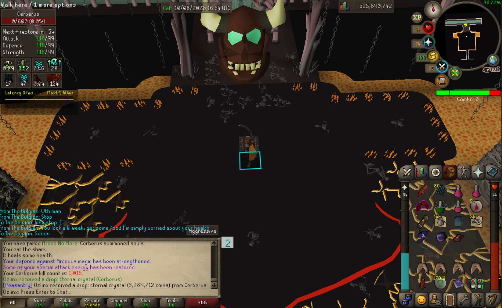Ozlinx's Slayer Boss Uniques (Cerb, Rax, Thermy & Hydra) drop