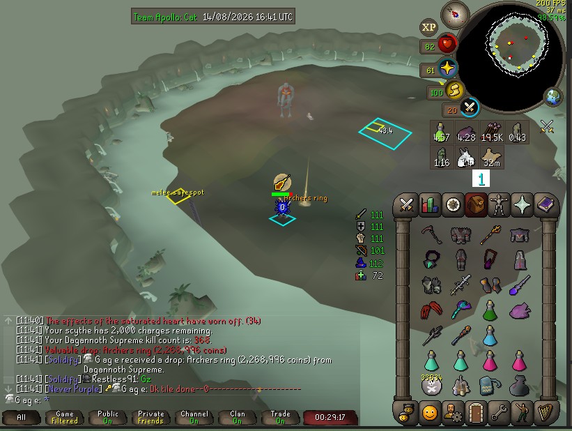 G ag e's Dagannoth King Rings drop