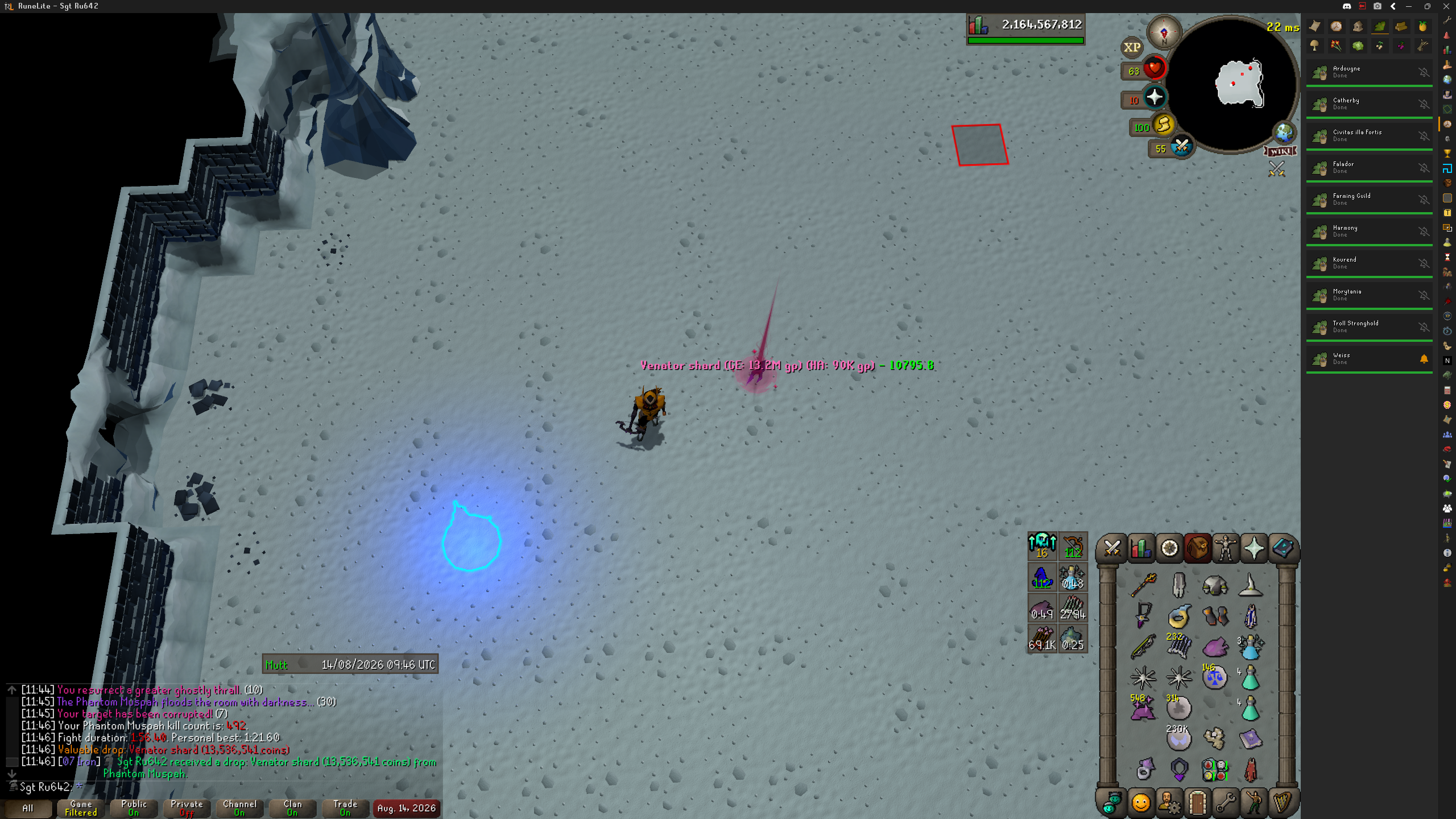 Sgt Ru642's Venator Shard drop