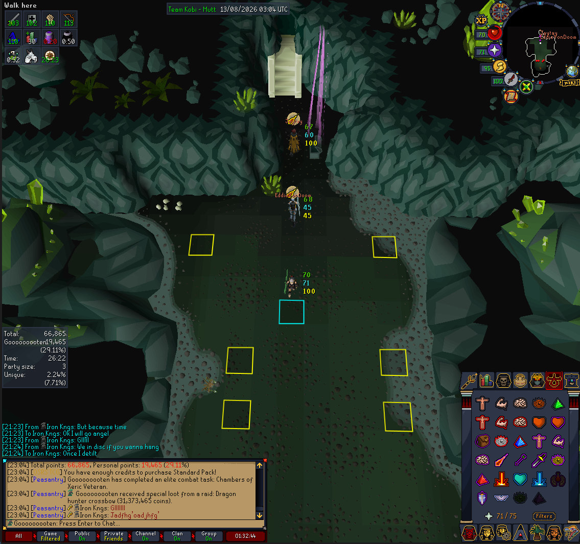 Gooooooooten's Chambers of Xeric drop
