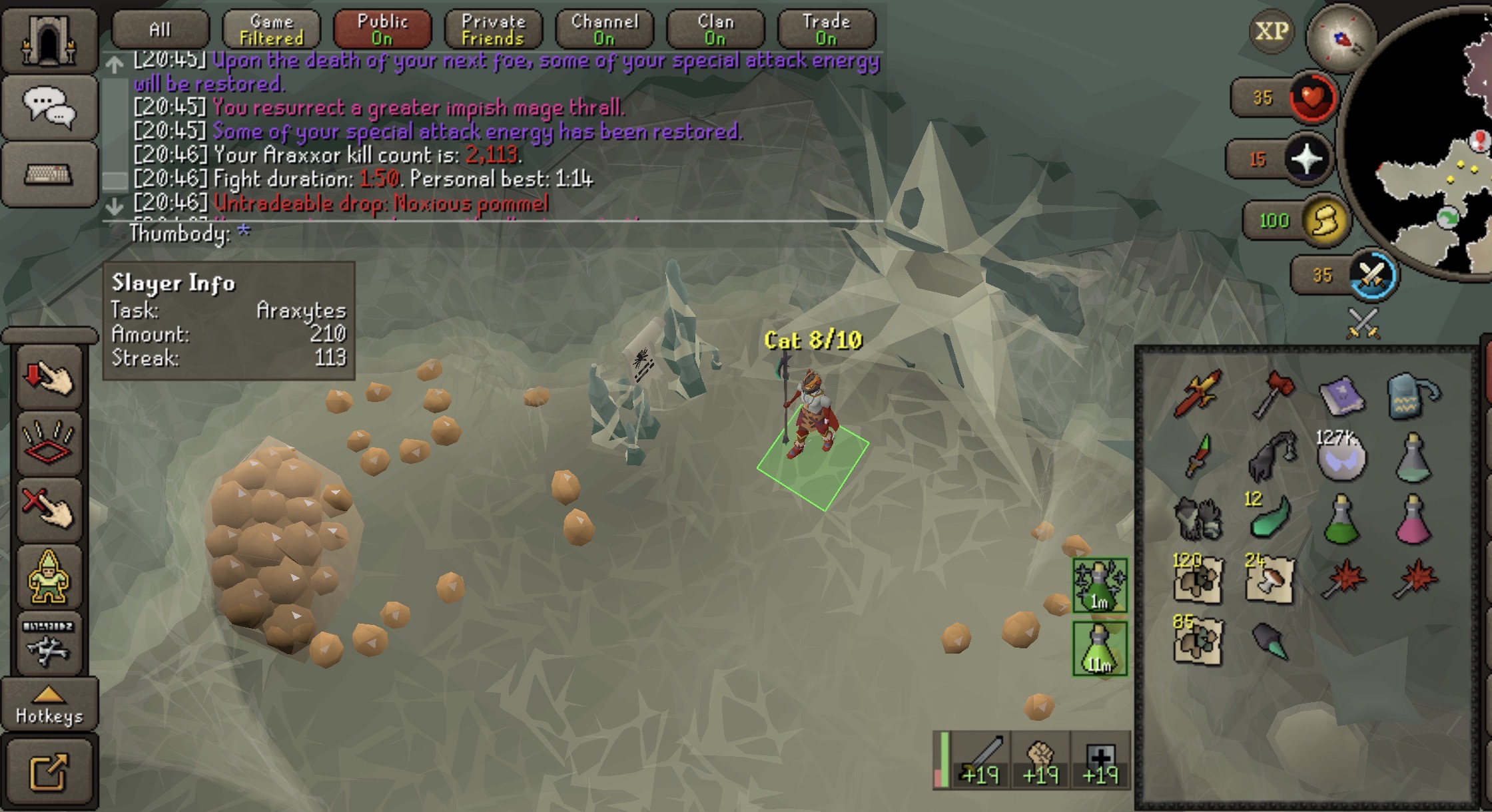 Thumbody's Slayer Boss Uniques (Cerb, Rax, Thermy & Hydra) drop